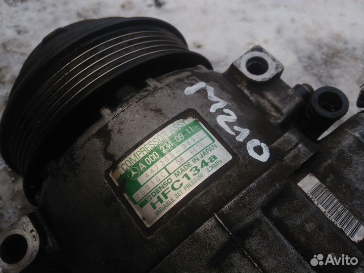 Компрессор кондиционера мерседес W210 1998 2.8
