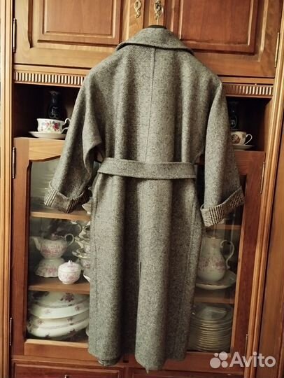 Пальто халат Max Mara шерсть 48-50 размер