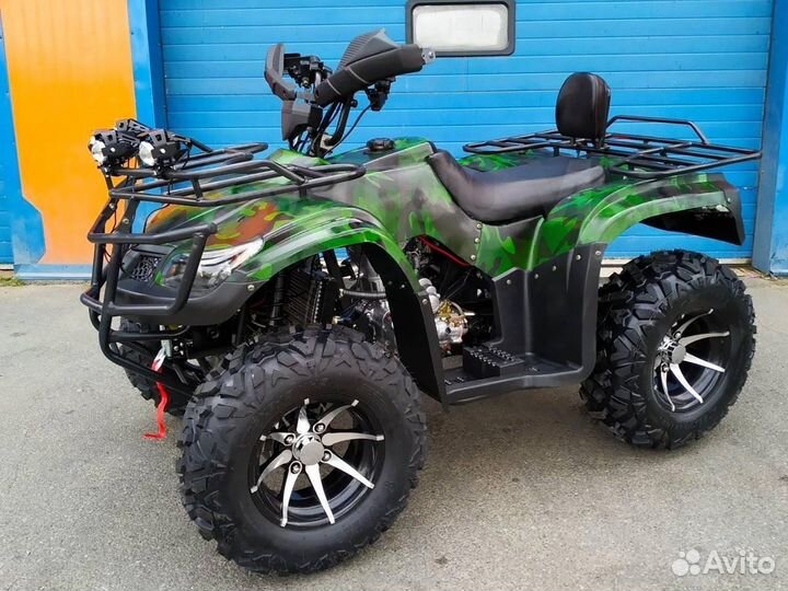 Квадроцикл Yamaha Hunter 300cc зеленый