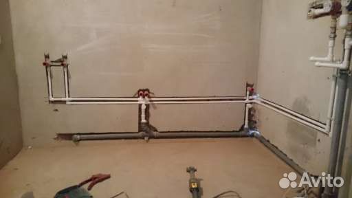 Монтаж водопроводной системы