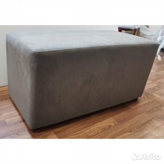 Пуф Элвис прямоугольный, ноги пластик 900*430*430