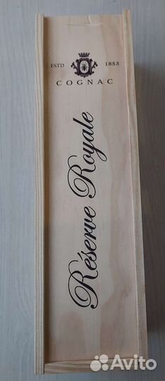 Деревянная коробка 34*10 для коньяка