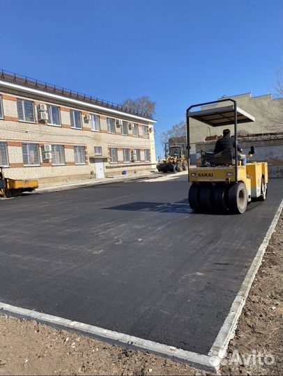 Укладка асфальта