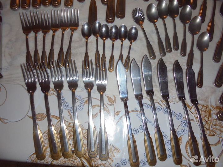 Zepter б\у столовые приборы 44 предм