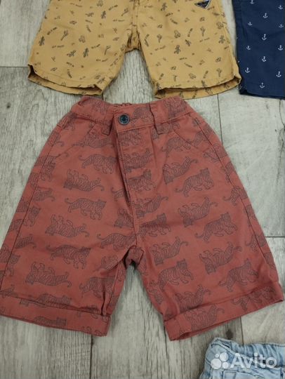 Шорты пакетом на рост 116-122