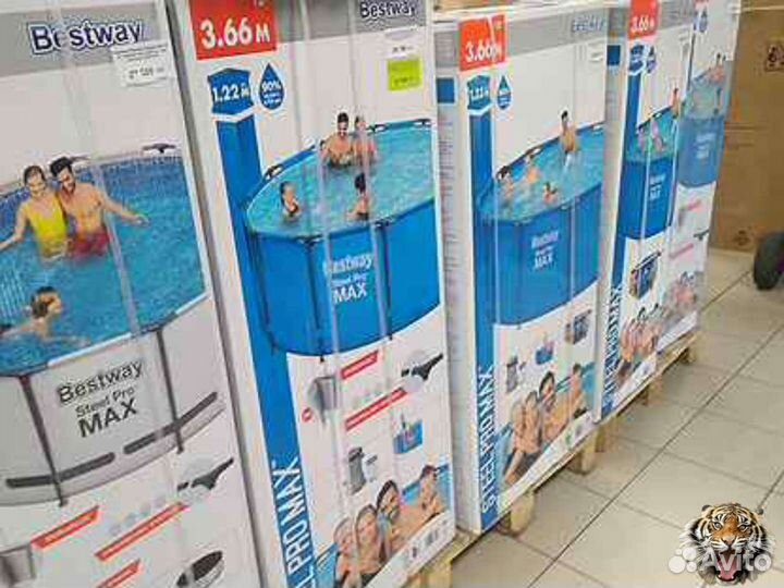 Каркасные бассейн Bastway 366х122 доставка