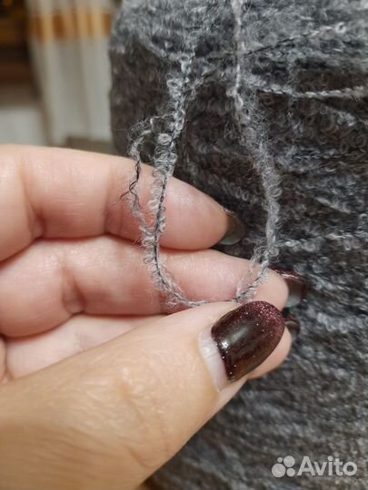 Пряжа на бобине, Италия, букле; меринос и п/а