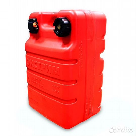 Бак для лодочного мотора 24 литра с коннектором