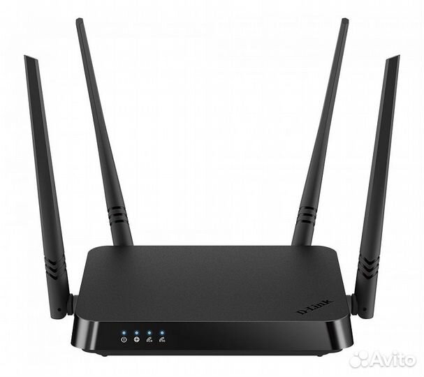 Wi-Fi роутер D-Link DIR-822/RU, черный