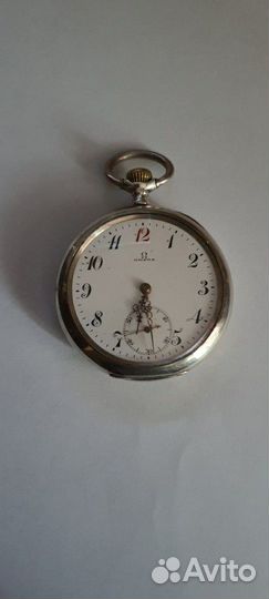 Часы Omega серебро
