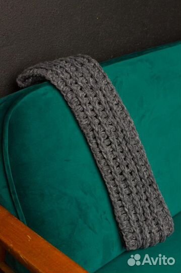 Мужской снуд ручной работы