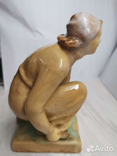 Редкая, гжель майолика ссср, 