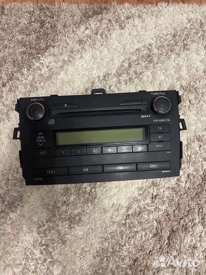 Штатная магнитола тойота