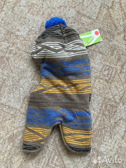 Зимняя шапка шлем р.52