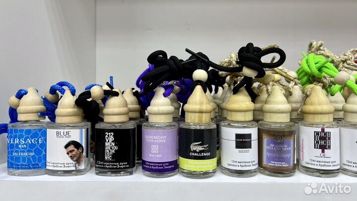 Парфюм для авто 12 мл масляные