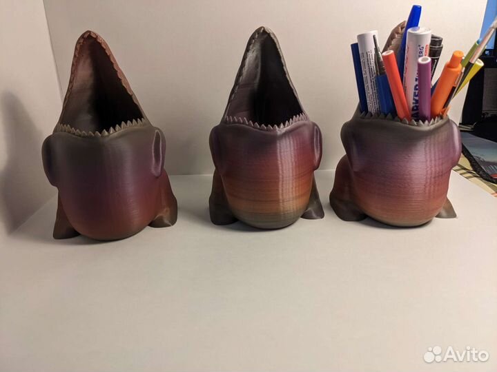 Подставка для канцелярии (карандашница) Динозавр