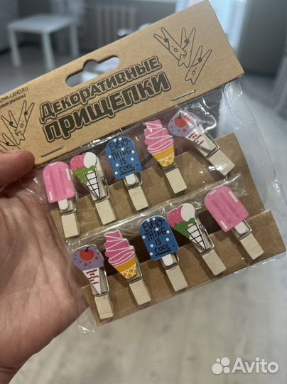 Декоративные прищепки