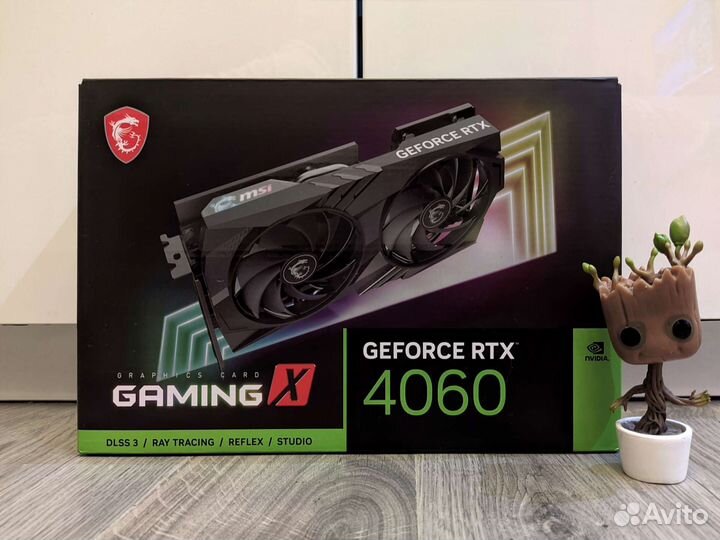 Видеокарта RTX 4060 MSI Gaming X