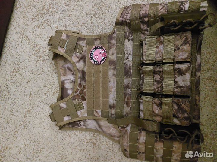 Разгрузочный жилет страйкбольный