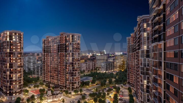 Квартира-студия, 29 м², 18/24 эт.