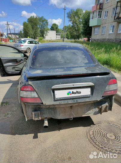 Daewoo Leganza 2.2 AT, 2000, битый, 10 000 км