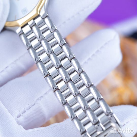 Оригинал Omega DeVille Symbol Золото/Сталь Унисекс