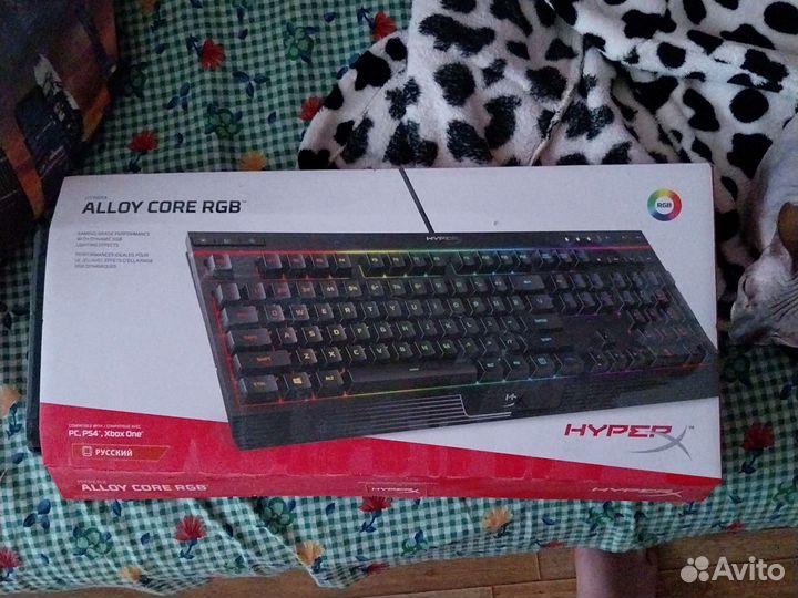 Игровая клавиатура Hyper X alloy core RGB
