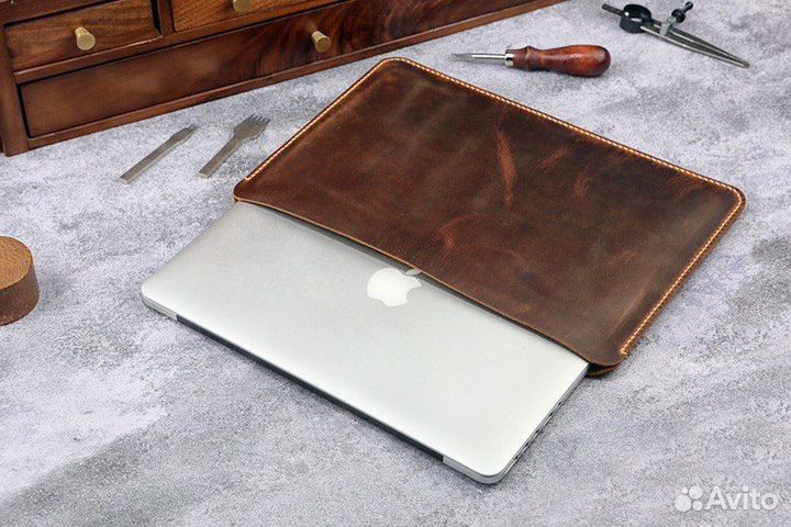 Чехлы для MacBook Натуральная кожа