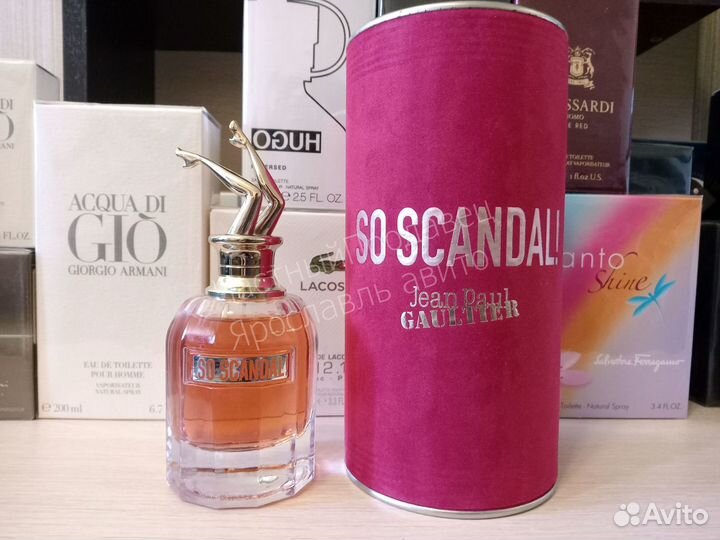 Jean paul gaultier so scandal 80ml распив
