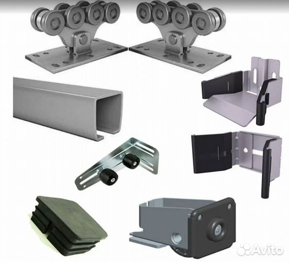 Комплект для откатных ворот алютех неоцин ш 5,3 m