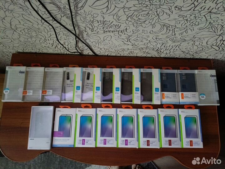 Чехол и стекло