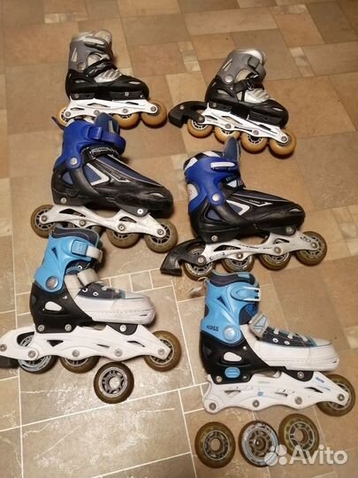 Ролики 3 пары