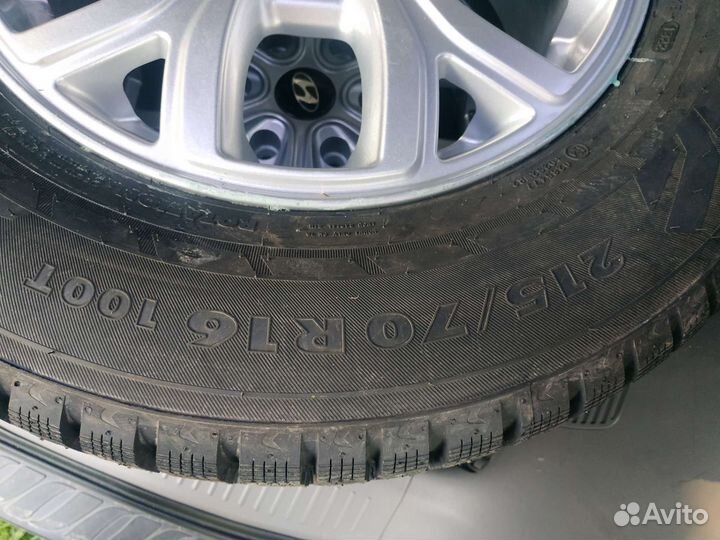 Комплект колес r16 зимних (новые) Hyundai grand h1