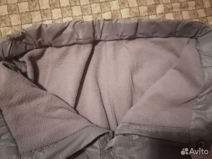 Штаны утепленные на мальчика р 158