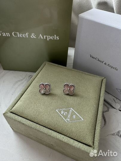 Серьги Van cleef