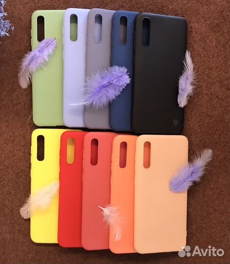 Чехол силиконовый Samsung A50