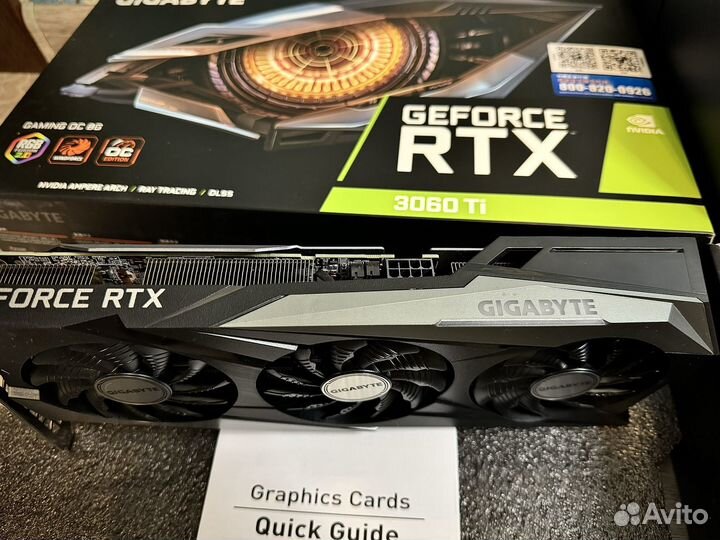 RTX 3060Ti 8Gb Gaming OC. Игровая видеокарта