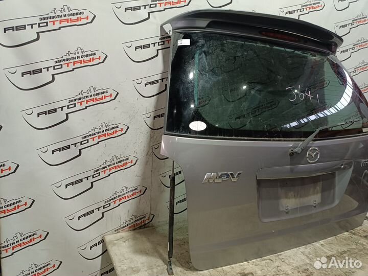 Дверь задняя mazda MPV LW3W LW5W lwew lwfw L08162020F серый, 29Y NA5912