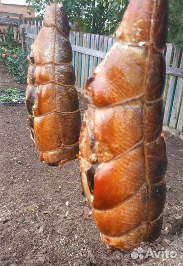 Рулет из рыбы горячего копчения