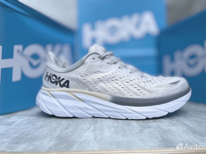 Спортивные кроссовки hoka clifton 8 41 размер