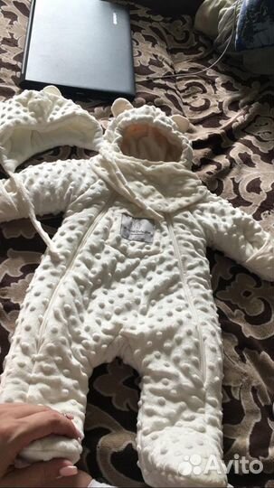 Зимний конверт и комбинезон