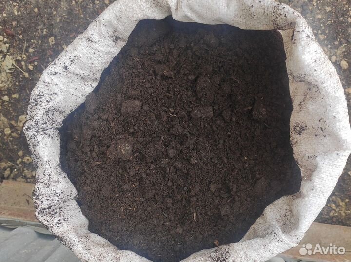 Земля плодородная в мешках