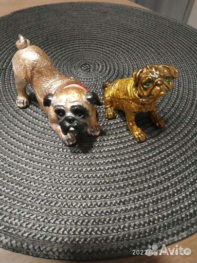 Мопс шкатулка