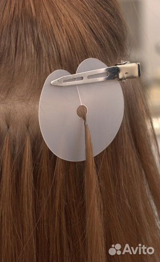 Наращивание волос на микрокапсулы