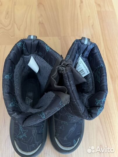 Сапоги осенние и валенки