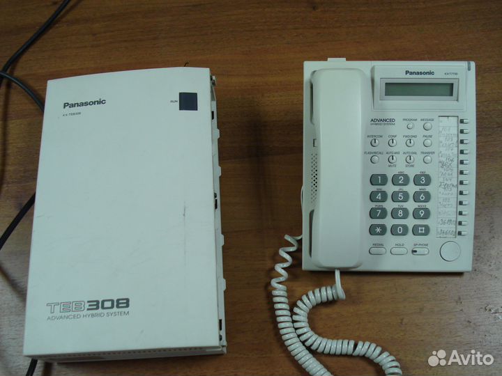 Мини атс Panasonic KX-TEB308 + KX-T7730