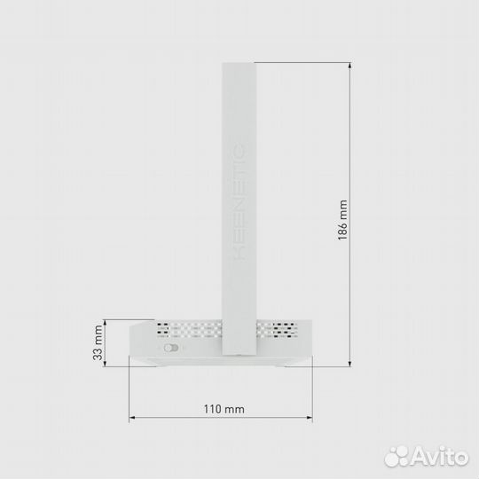 Wifi роутер keenetic air white kn 1613