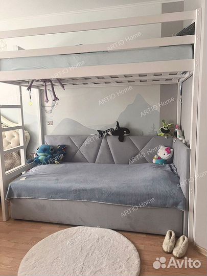 Кровать с ящиками для хранения