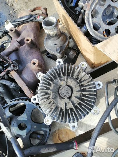 Вискомуфта Hyundai Terracan HP D4BH 2.5D 2002