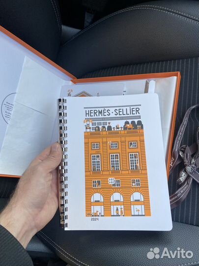 Блокнот Hermes подарочный оригинал